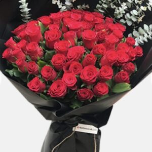 101 adet gül buketi